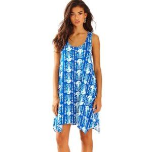 Lilly Pulitzer Melle Trapeze Tank Dress, LG